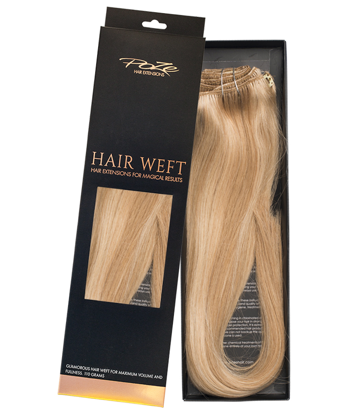 Poze Standard Hairweft - 110g Glam Blonde 10B/11N - 60cm