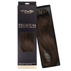 Poze Premium Hair Weft - 110g Chocolate Brown 4B - 60cm