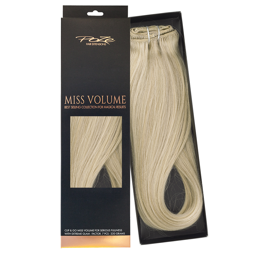 Poze Standard Clip & Go Miss Volume - 220g Sensation Blonde 10NV/10V - 55cm