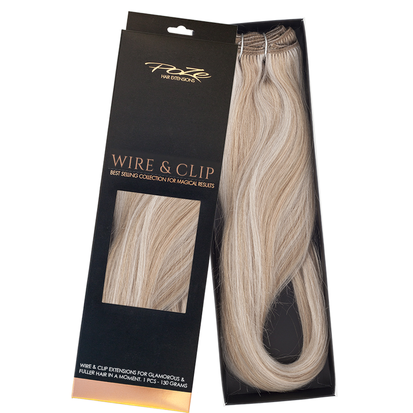 Poze Standard Wire & Clip Extensions - 130g Dirty Blonde Mix 10B/12AS - 50cm