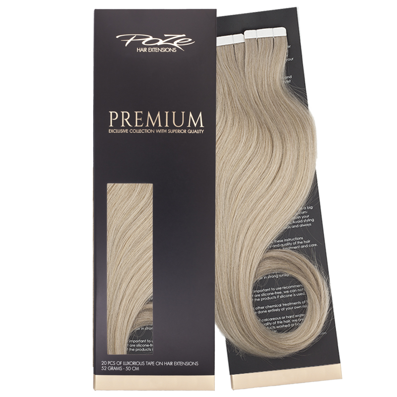 Poze Premium Tape On Extensions - 52g Cool Blonde 10V - 50cm