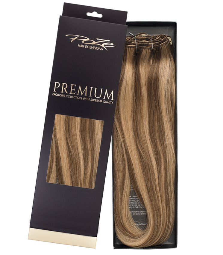 Poze Premium Hair Weft - 110g Sandy Brown Mix 10B/7BN - 50cm
