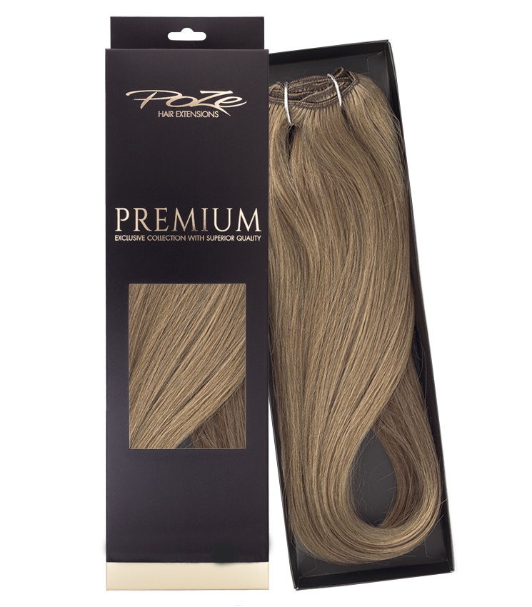 Poze Premium Clip & Go Hair Extensions - 125g Chocco Cola 4B/9N - 50cm(1)