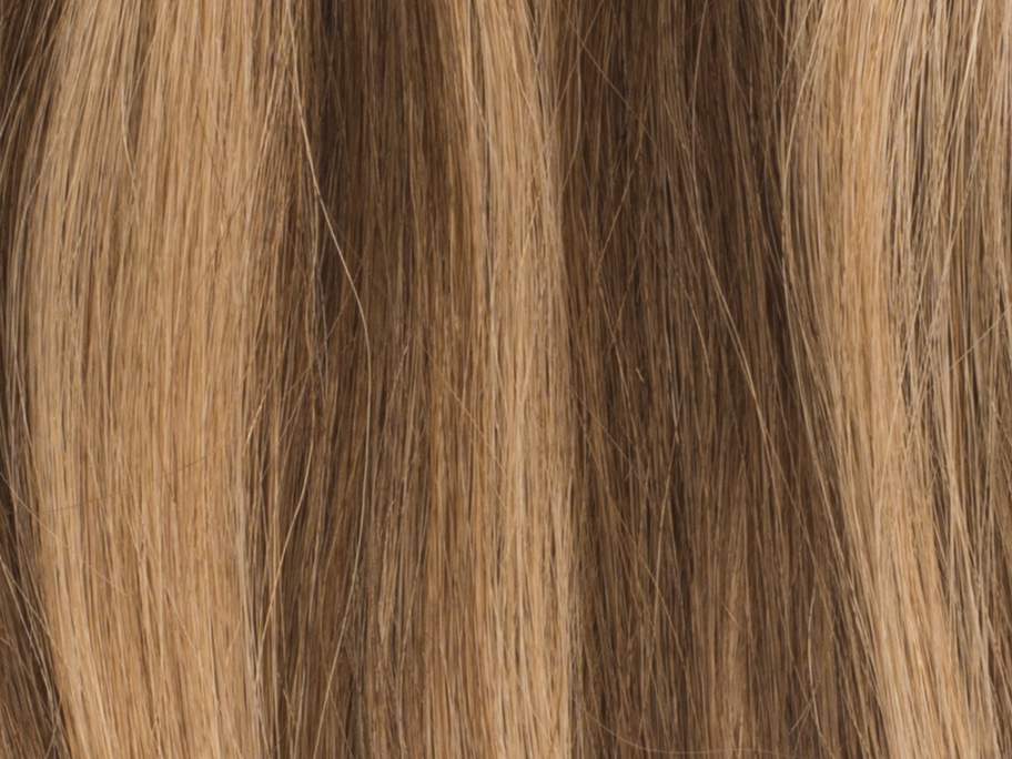 Poze Premium Hair Weft - 110g 10B/7BN Sandy Brown Mix - 40cm