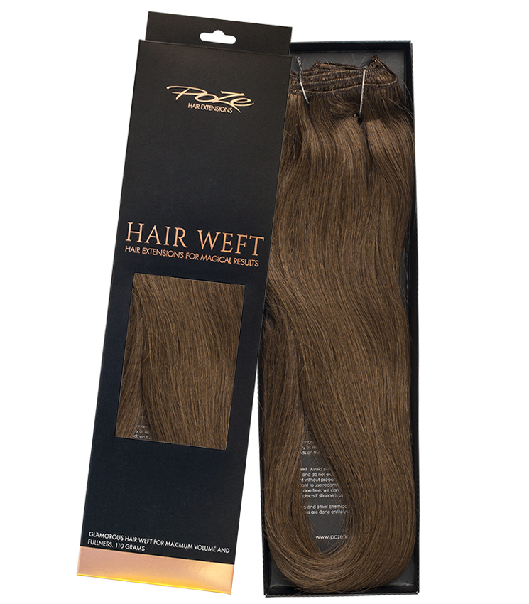 Poze Standard Hairweft - 110g Lovely Brown 6B - 60cm