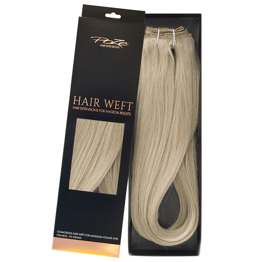 Poze Premium Hair Weft - 110g 10V Cool Blonde - 50cm