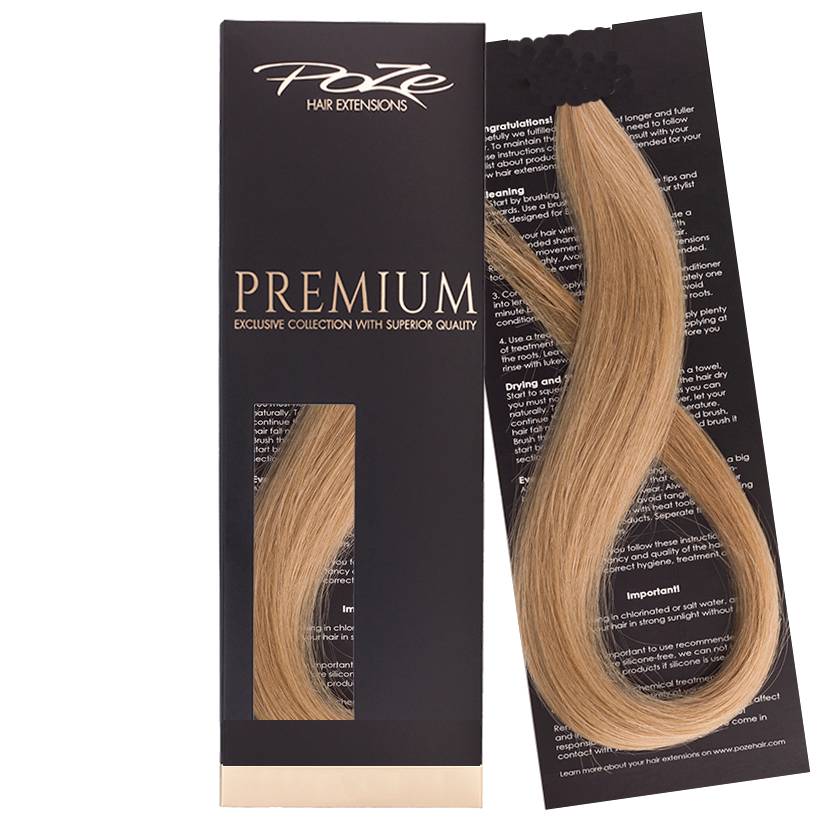 Poze Premium Tape On Hair Extensions - 50g 9N Natural Blonde - 40cm