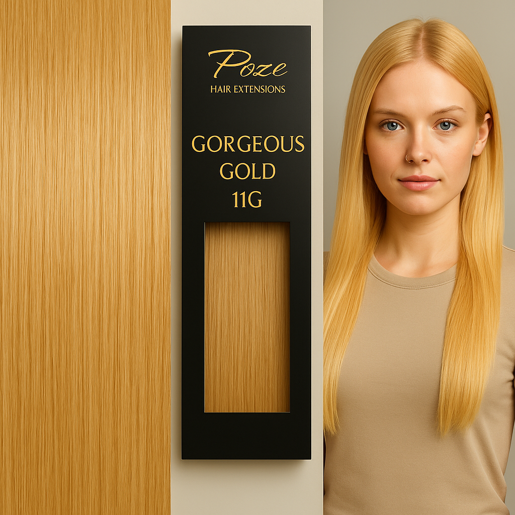 Poze Standard Magic Tip Extensions Gorgeous Gold 11G ? 50cm/17g