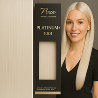 Poze Premium Magic Tip Extensions Platinum+ 1001 ? 50cm/17g
