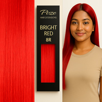 Poze Standard Tape On Extensions - 50g Bright Red 8R - 40cm