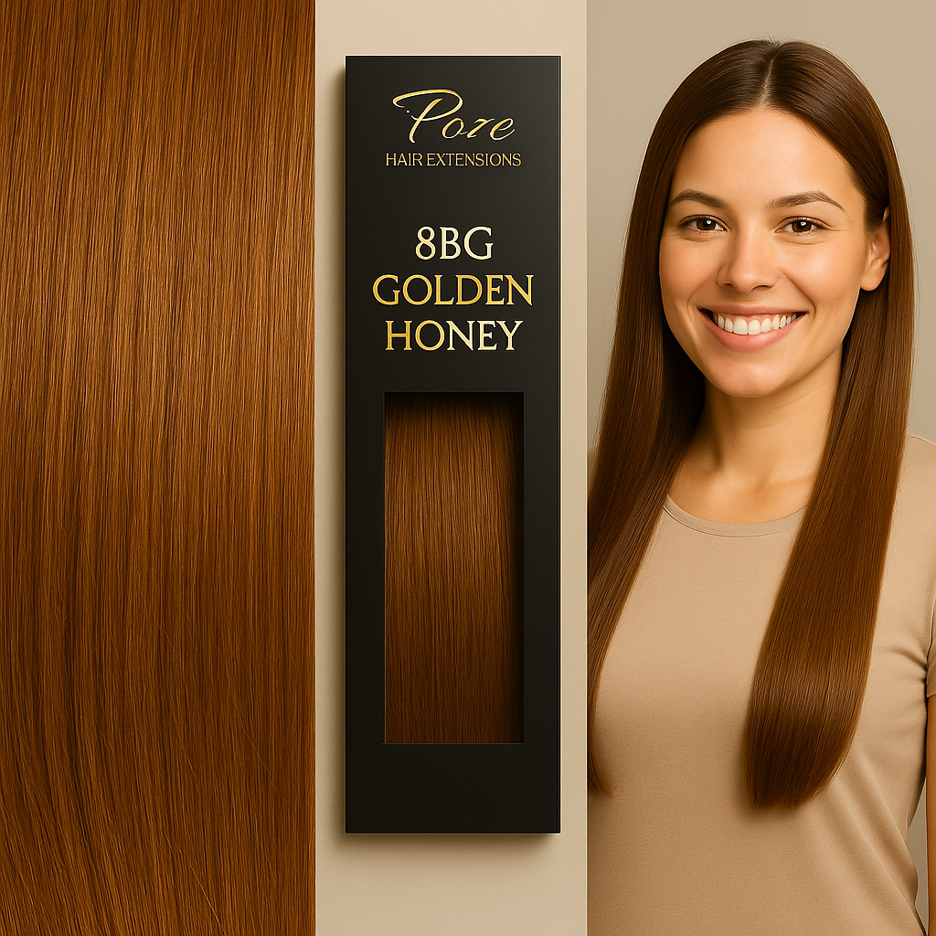 Poze Standard Magic Tip Extensions Golden Honey 8BG ? 50cm/17g