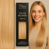 Poze Premium Magic Tip Extensions Glam Blonde 10B/11N ? 50cm/17g