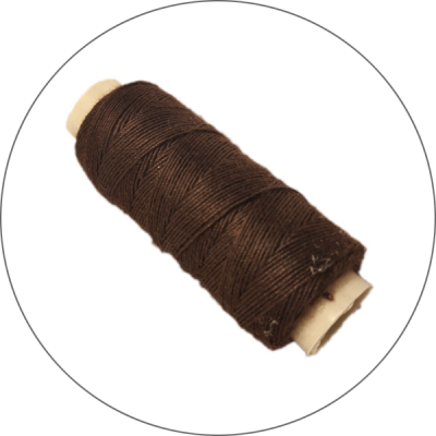 Thread with needle (Brown)